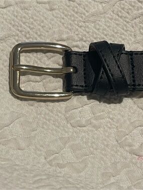 Talbot Blue & Green Tartan Plaid with Gold Buckle Woman’s S 1” W 37 L W/O Buckle